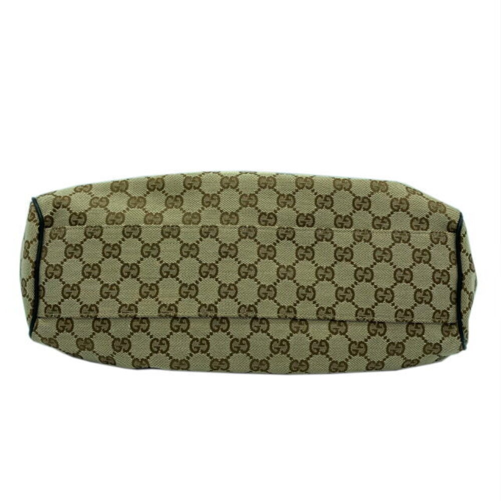 Gucci Brown Tote Bag Canvas GG - Picture 4 of 10